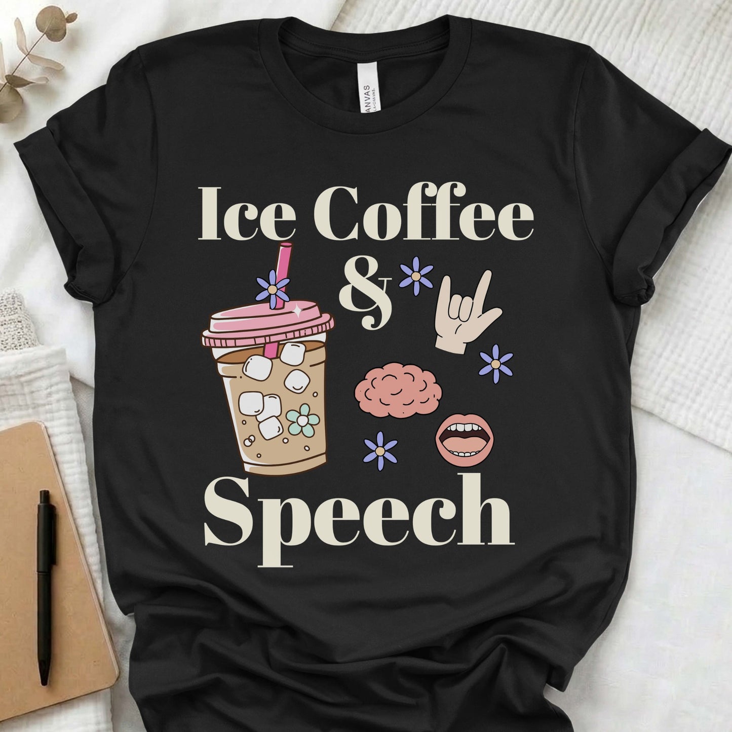 Speech and Ice Coffee shirt