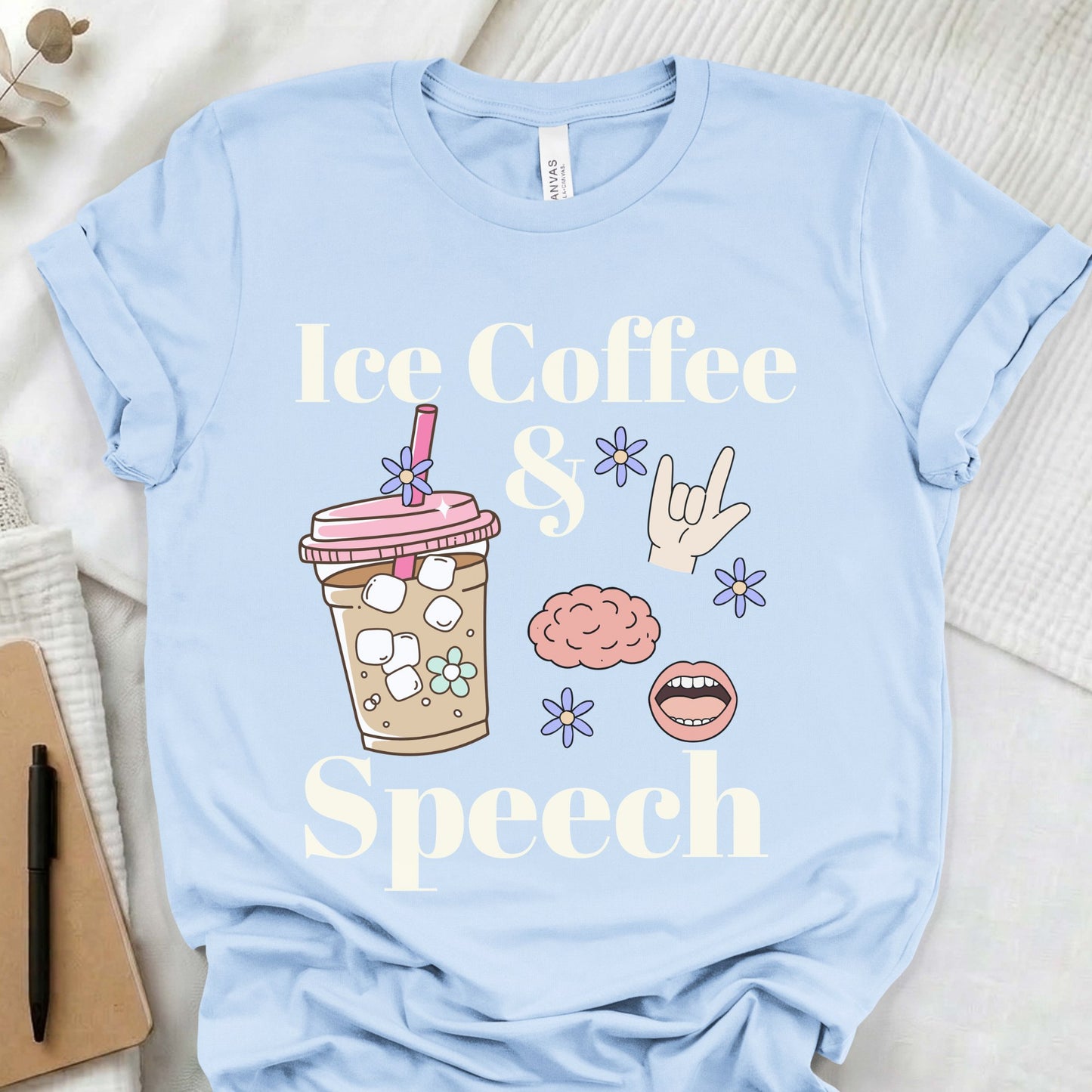 Speech and Ice Coffee shirt