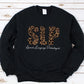 Leopard Speech Therapy Sweatshirt