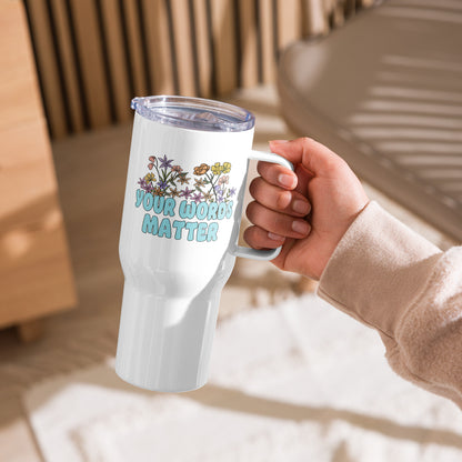 SLP gift travel mug