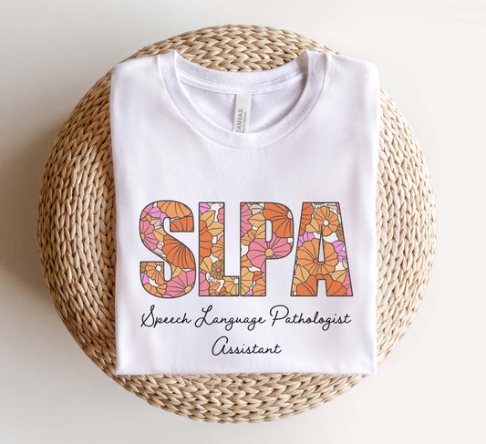 Floral SLPA shirt