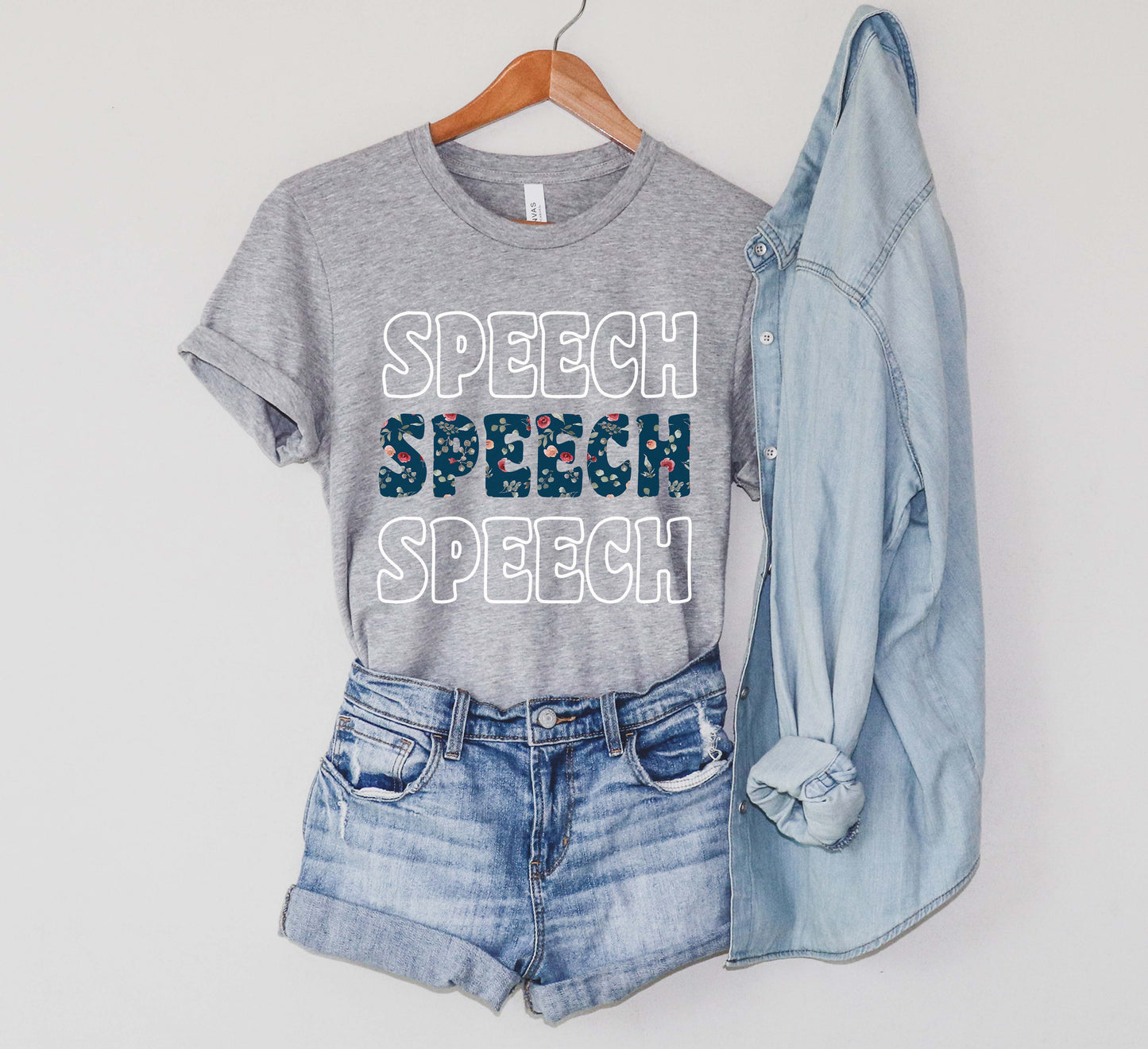 Rose Speech Therapy Shirt