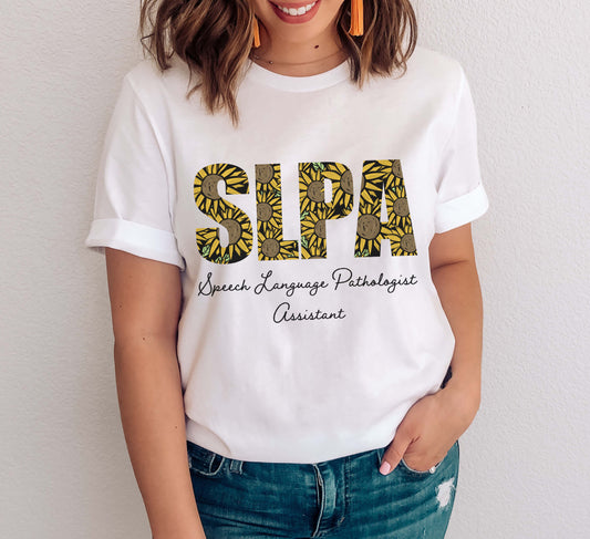 Sunflower Speech Therapy Shirt