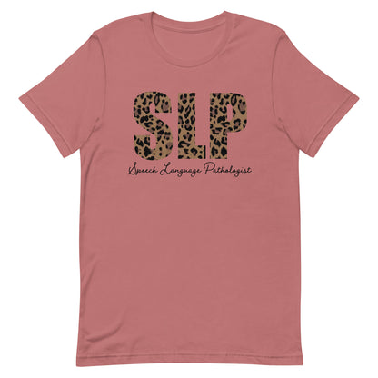 Leopard Speech Therapy Shirt