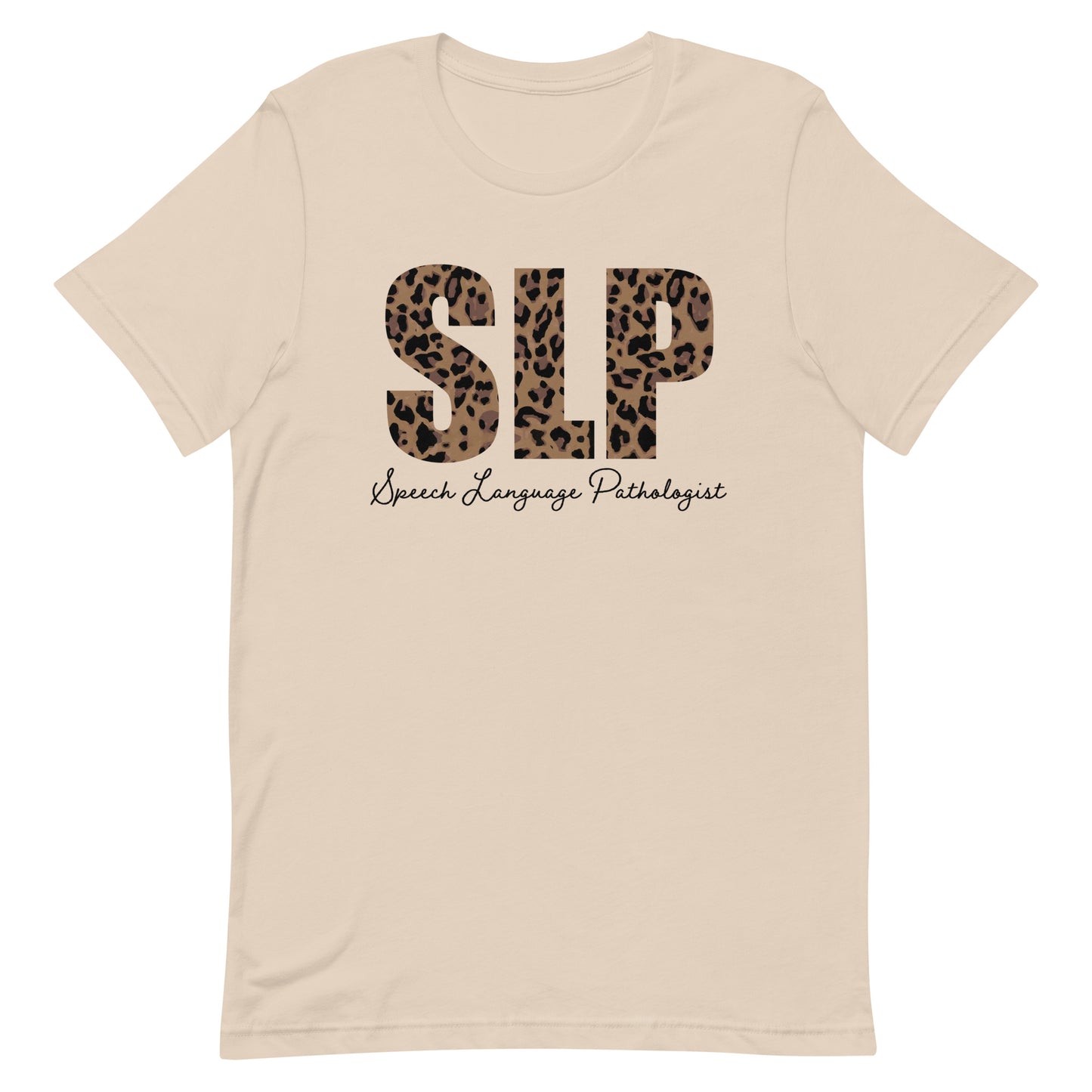 Leopard Speech Therapy Shirt