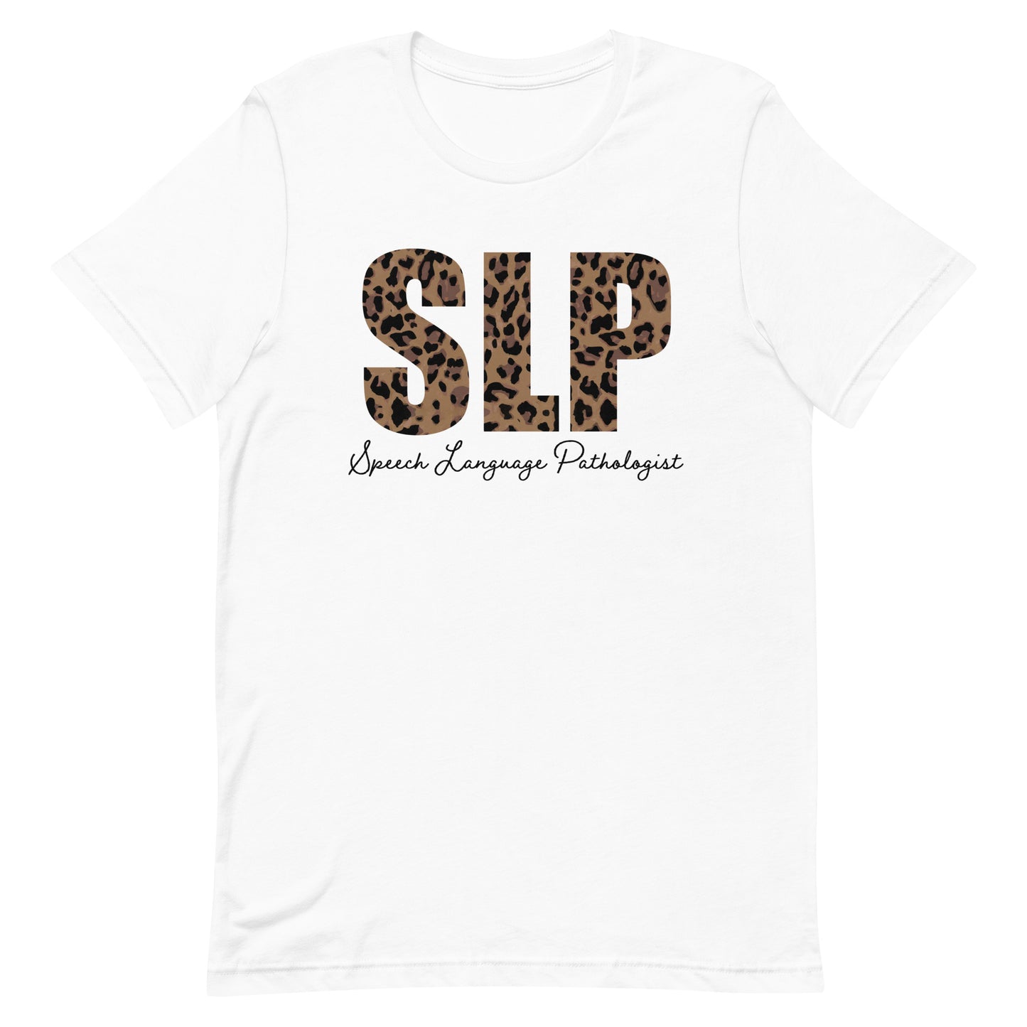 Leopard Speech Therapy Shirt